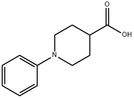 N-苯基哌啶-4-甲酸 结构式