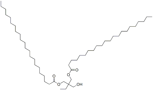 2-ethyl-2-(hydroxymethyl)propane-1,3-diyl didocosanoate 结构式