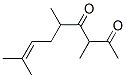 3,5,8-trimethylnon-7-ene-2,4-dione 结构式