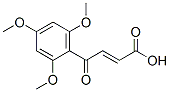 4-oxo-4-(2,4,6-trimethoxyphenyl)-2-butenoic acid 结构式