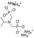 tetraammonium [[(1-methylethyl)imino]bis(methylene)]bisphosphonate 结构式