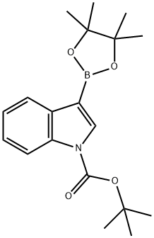 tert-Butyl 3-(4,4,5,5-tetramethyl-1,3,2-dioxaborolan-2-yl)-1H-indole-1-carboxylate