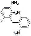 2-[(5-amino-2-methylphenyl)methyl]benzene-1,3-diamine 结构式