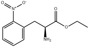2-硝基-L-苯丙氨酸乙酯 结构式