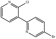 5-溴-2'-氯-2,3'-联吡啶 结构式