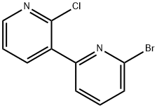 6-溴-2'-氯-2,3'-联吡啶 结构式