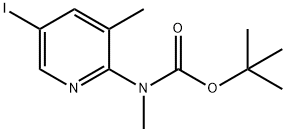 2-(N-Boc-methylamino)-5-iodo-3-methylpyridine