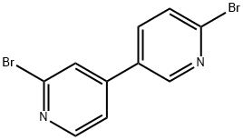 6,2'-二溴-3,4'-联吡啶 结构式