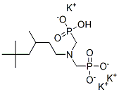 tripotassium hydrogen [[(3,5,5-trimethylhexyl)imino]bis(methylene)]diphosphonate 结构式