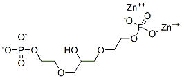 1,3-bis[2-(phosphonooxy)ethoxy]propan-2-ol, zinc salt  结构式