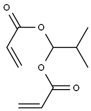 2-methylpropylidene diacrylate  结构式