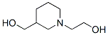 3-(hydroxymethyl)piperidine-1-ethanol 结构式