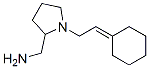 1-(2-cyclohexylideneethyl)pyrrolidine-2-methylamine 结构式