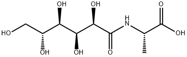 N-D-gluconoyl-L-alanine 结构式