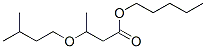 pentyl 3-(3-methylbutoxy)butyrate 结构式