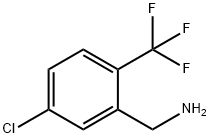 5-Chloro-2-(trifluoromethyl)benzylamine 结构式