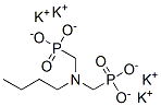[(butylimino)bis(methylene)]bisphosphonic acid, potassium salt 结构式