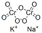 dichromic acid, potassium sodium salt 结构式