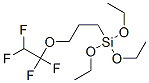 triethoxy[3-(1,1,2,2-tetrafluoroethoxy)propyl]silane 结构式