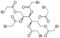 D-glucitol hexakis(bromoacetate) 结构式