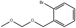 1-溴-2 - ((甲氧基甲氧基)甲基)苯 结构式