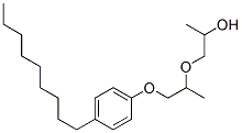 1-[1-methyl-2-(4-nonylphenoxy)ethoxy]propan-2-ol 结构式