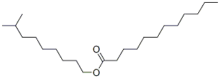 月桂酸异癸酯 结构式