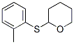 tetrahydro-2-[(methylphenyl)thio]-2H-pyran  结构式