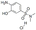 4-amino-3-hydroxy-N,N-dimethylbenzenesulphonamide monohydrochloride 结构式