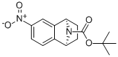 (1S,4R)-6-硝基-1,2,3,4-四氢-1,4-表亚氨基萘-9-羧酸叔丁酯 结构式