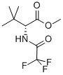 D-VALINE, 3-METHYL-N-(2,2,2-TRIFLUOROACETYL)-, METHYL ESTER 结构式