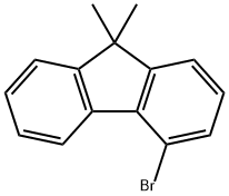 4-溴-9,9-二甲基芴 结构式