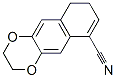 Naphtho[2,3-b]-1,4-dioxin-6-carbonitrile,  2,3,8,9-tetrahydro- 结构式