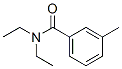 3-甲基-N,N-二乙基苯甲酰胺 结构式