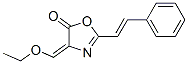 2-styryl-4-ethoxymethylene-5-oxazolone 结构式