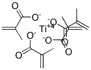 titanium(4+) methacrylate 结构式