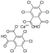 calcium hydrogen 3,4,5,6-tetrachlorophthalate 结构式