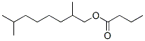 2,7-dimethyloctyl butyrate 结构式