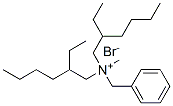 benzylbis(2-ethylhexyl)methylammonium bromide  结构式