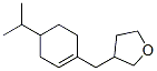 tetrahydro-3-[[4-(1-methylethyl)-1-cyclohexen-1-yl]methyl]furan 结构式