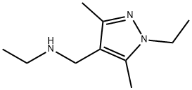 N-((1-乙基-3,5-二甲基-1H-吡唑-4-基)甲基)乙胺 结构式