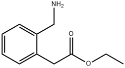 2-氨甲基-苯乙酸乙酯 结构式