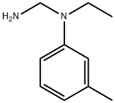 N-ethyl-N-(m-tolyl)methylenediamine 结构式