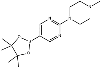 2-(4-Methylpiperazin-1-yl)-5-(4,4,5,5-tetramethyl-1,3,2-dioxaborolan-2-yl)pyrimidine