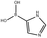 咪唑-5-基硼酸 结构式