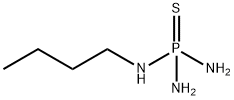 正丁基硫代磷酸三胺 结构式
