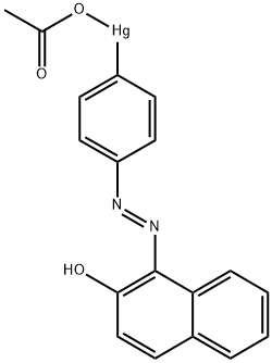 1-(4-ACETOXYMERCURIPHENYLAZO)-2-NAPHTHOL