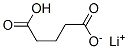 lithium hydrogen glutarate 结构式