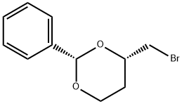(2S,4S)-(+)-4-溴甲基-2-苯基-1,3-二烷 结构式