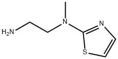 1,2-Ethanediamine,  N1-methyl-N1-2-thiazolyl- 结构式